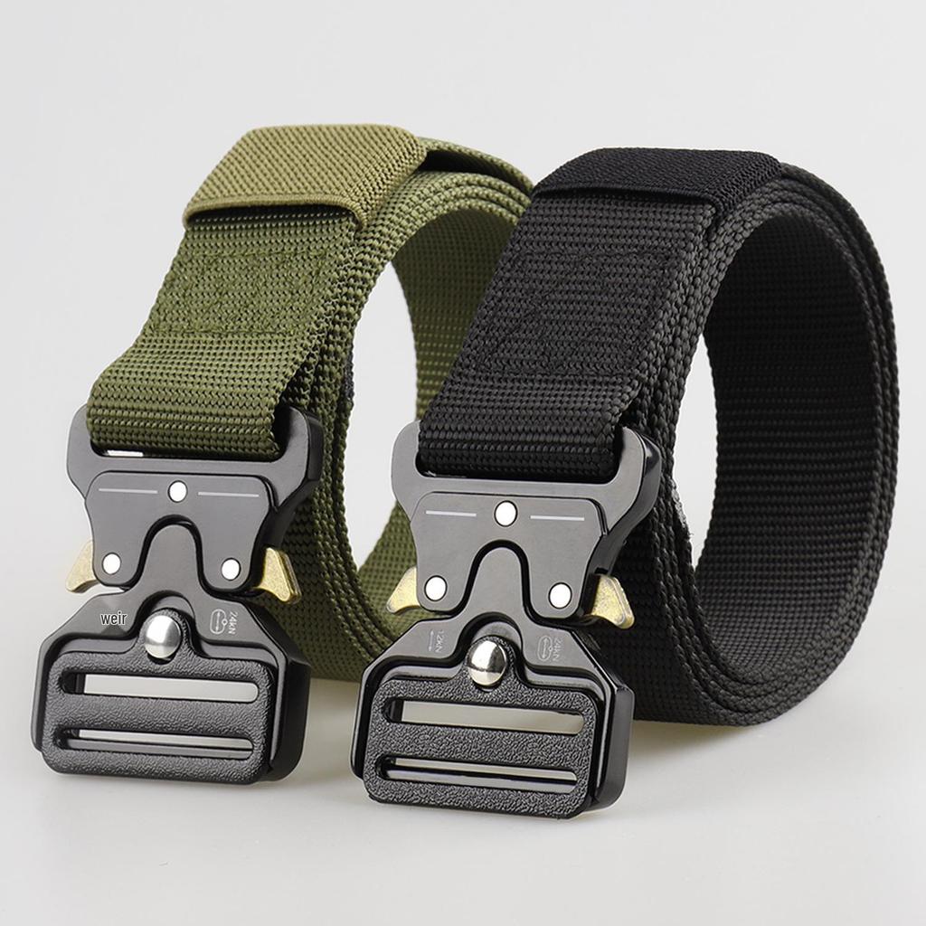 3.8 Cobra-Schnalle Taktischer Nylon-Gürtel - Multifunktionaler Outdoor-Militär-Canvas-Gürtel