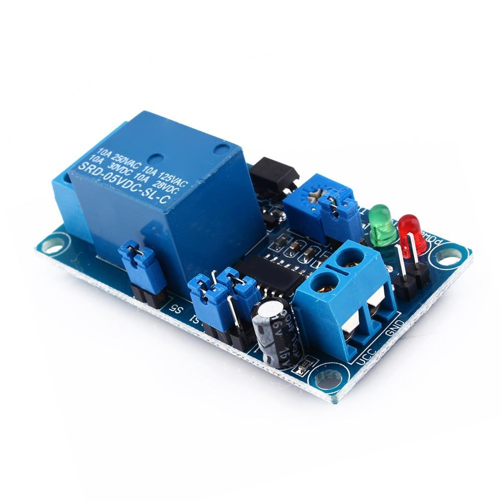DC 5V Relay Module Adjustable Delay Large Current Load Cycle Trigger Timer Adjustable Delay Timer Automation Systems