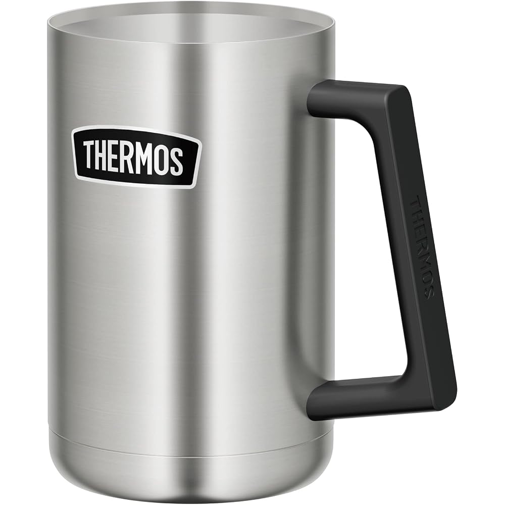 Thermos Outdoor Series Vacuum Insulated Beer Mug 600ml Stainless Steel ROD-008 S