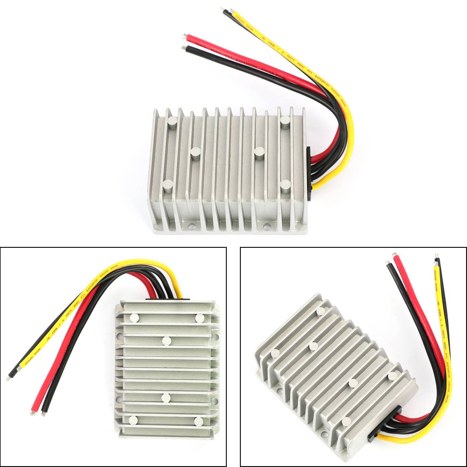 

Areyourshop DC-DC 12V Step Up to 24V 20A 480W Car Power Supply Converter Regulator Waterproof