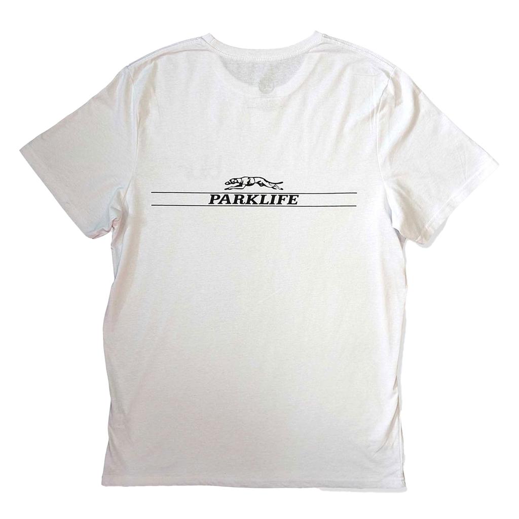 Tričko Oasis Unisex Adult Parklife Back Print Logo