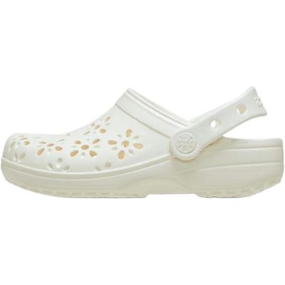 Klasické Crocs Pohodlné Měkké Každodenní Všestranné Protiskluzové Odolné Nízké Sandály Dětské sandály Bílé 210943-0WV