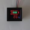 Metal Electric Bike Voltage Meter Round Digital Rectangular Modified Power Display Scooter Voltmeter Accessories