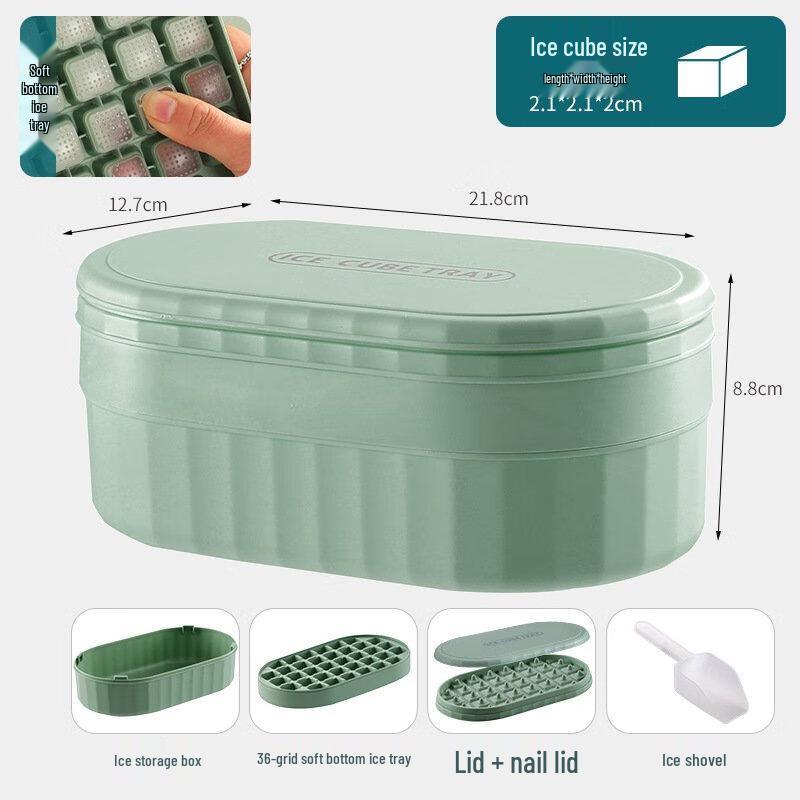 Wutuo Easy-Release Ice Cube Tray Set
