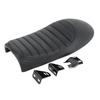 Motorcycle Flat Custom Vintage Saddle Cafe Racer Seat/Crocodile Leather Seat For Honda CB125S CB200 CB350 CL350 CB400