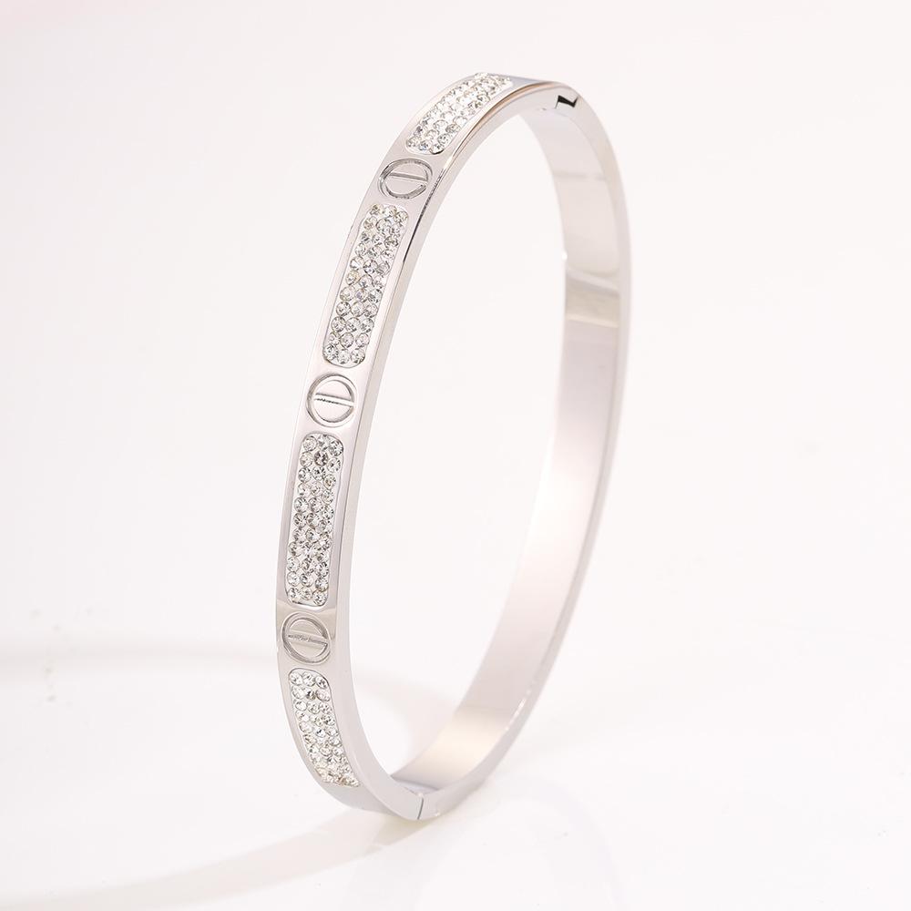 Titanium Steel Non-fading Women's Light Luxury Personalized Design Gold Fashion Trend Jingle
