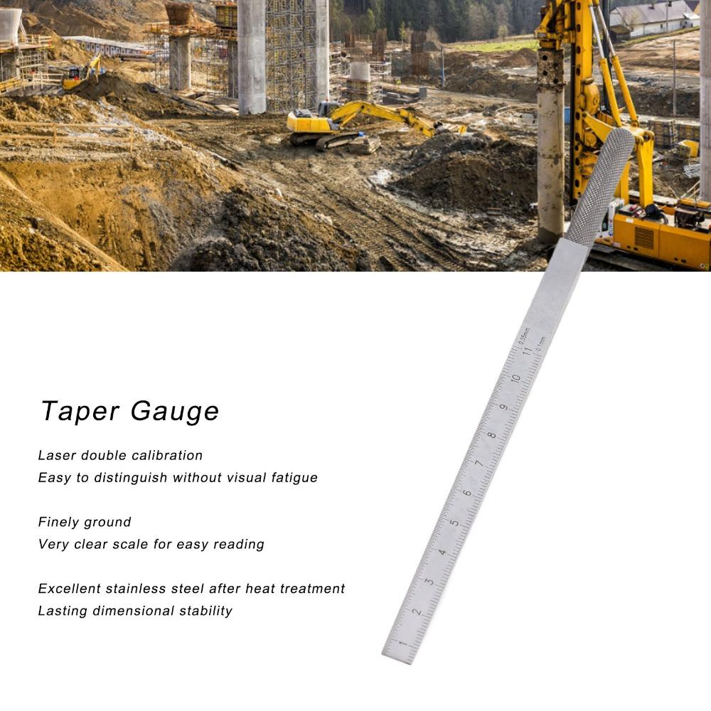 Stainless Steel Gap Feeler Double Scale Hole Measure Tool Feeler Gauge  Gap Measurement