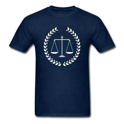 Funny Men T Shirt Women Novelty Tshirt Law Student Lawyer Justice Scale Gift - Men Women Cool T-Shirt