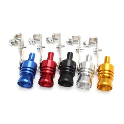 Dispositivo de Modificación de Vehículo Silbato de Sonido Turbos para Tubo de Escape Coche Turbmuffler Simulador de Sonido Universal Silbato de Sonido Turbos
