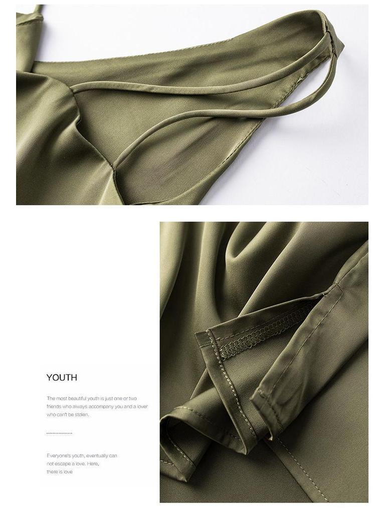 2025 Women's Heavyweight V-Neck Mulberry Silk Camisole 