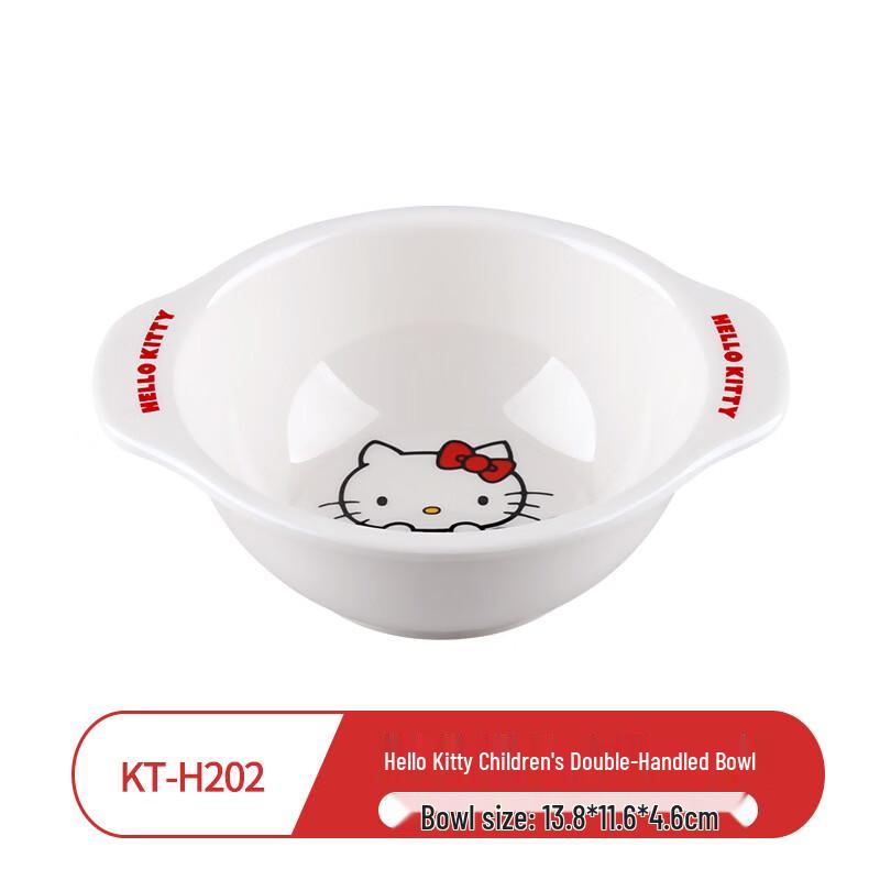 Hello Kitty Melamine Kids Feeding Bowl