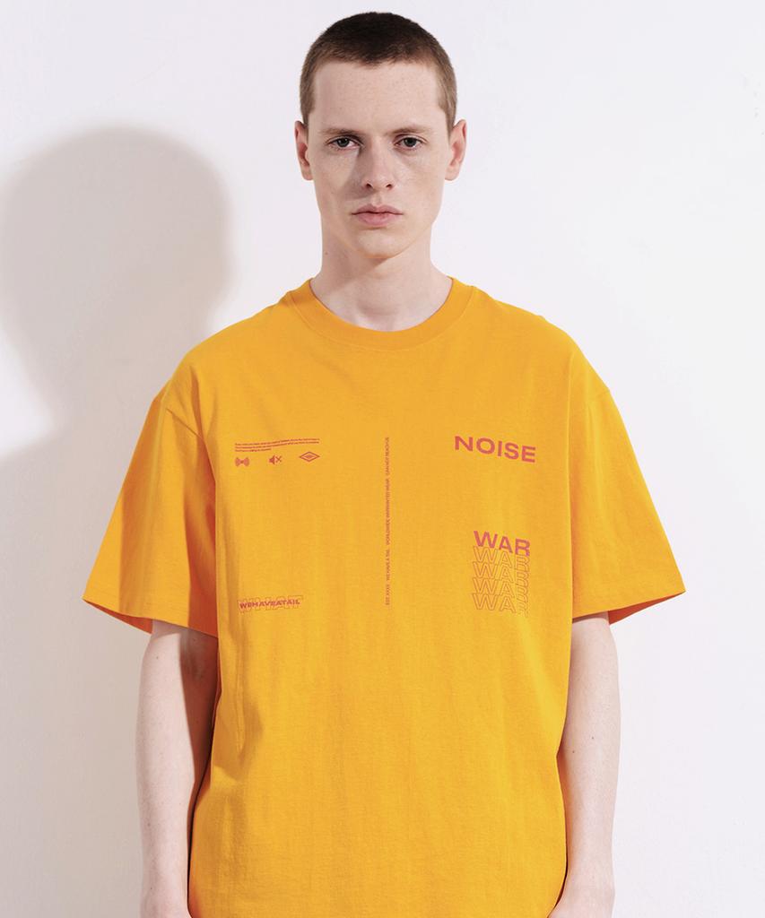 Wihaebeueoteil Noise War Tshirts (Yellow)