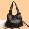 Large-capacity Soft Leather Handbag Fashionable Ladies' Casual Single-shoulder Bag Tote Bag