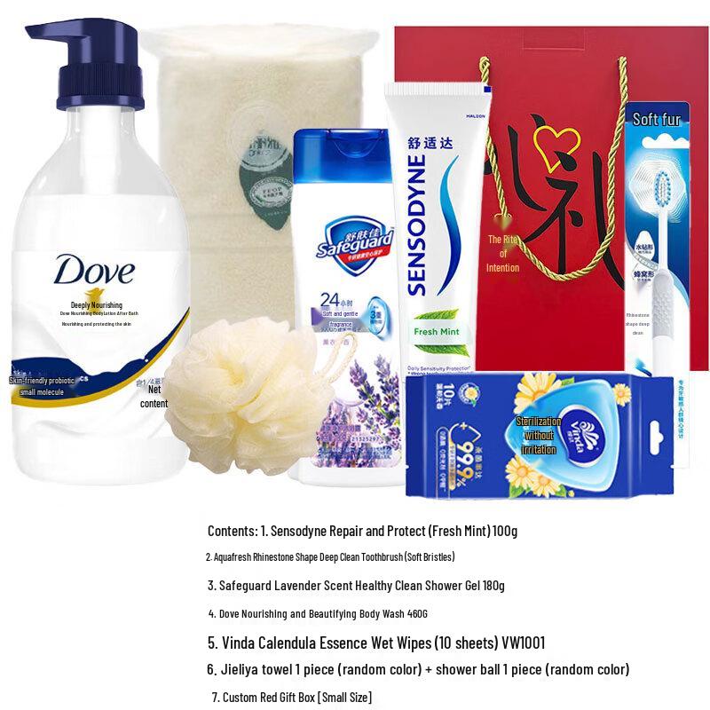Sensodyne Dental & Bathing Essentials Gift Set