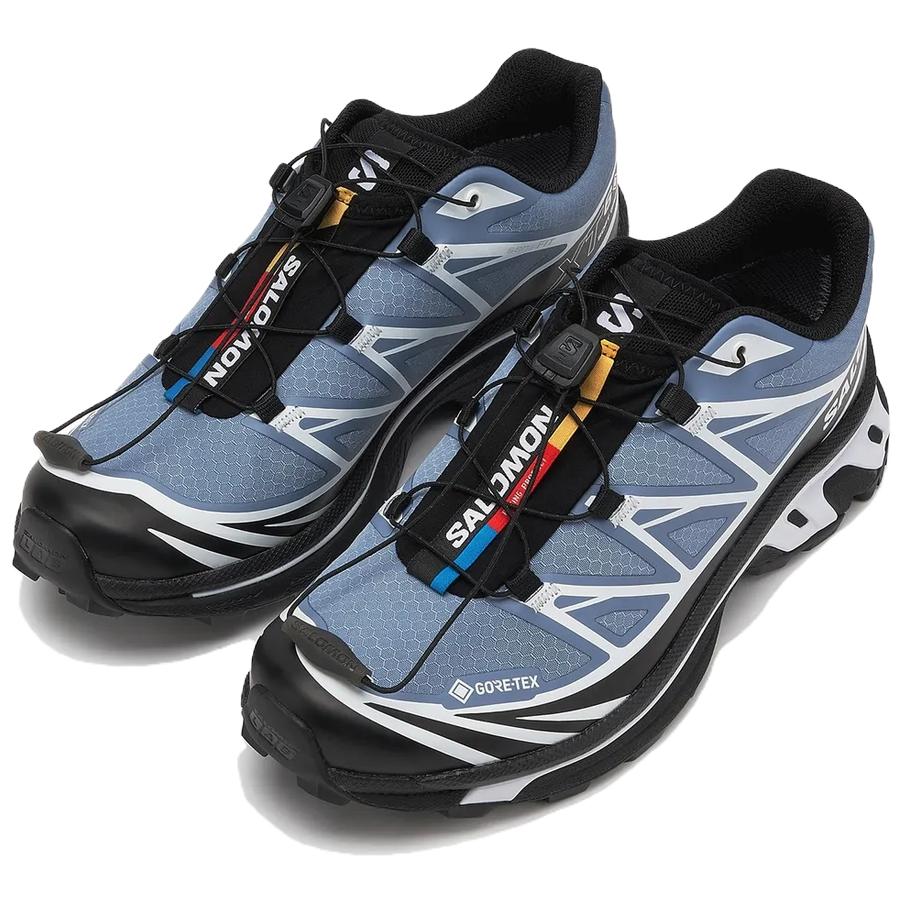Salomon XT-6 GTX Comfortable Versatile Slip-Resistant Durable Waterproof Low-Top Running Shoes Unisex Running Shoes Blue Black L47788400