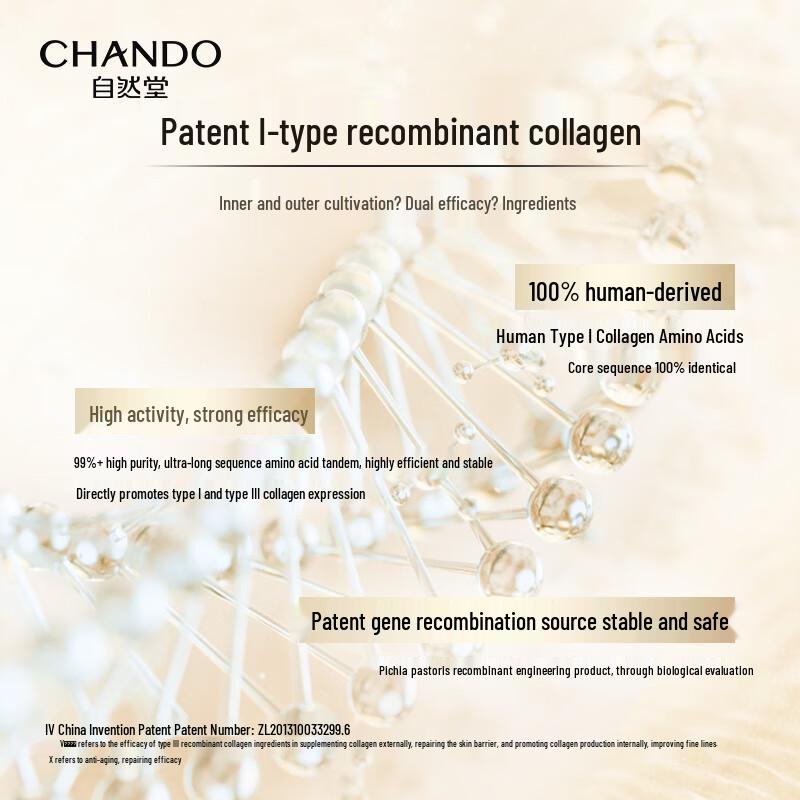 CHANDO Type III Recombinant Collagen Repair Lyophilized Mask