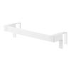 Yamazaki Jitsugyo (Yamazaki) Anti-Slip Kitchen Towel Hanger Bar White W21.3 X D5.3 ~ 8.5 X H5cm Tower Towel Rack Towel Hanger 1808