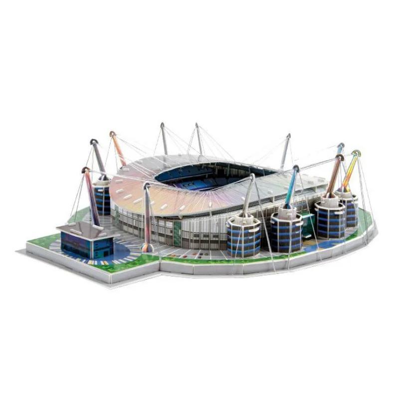 DIY 3D World Famous Building Model Three-dimensional Jigsaw Puzzle Football Stadium Stadium DIY Assembling Toy