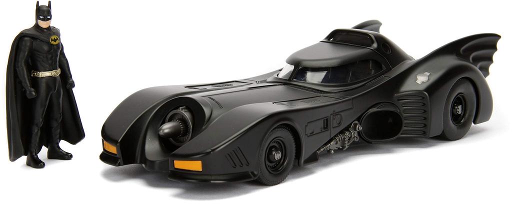 124 1989 Batman Batmobile wDiecast Batman