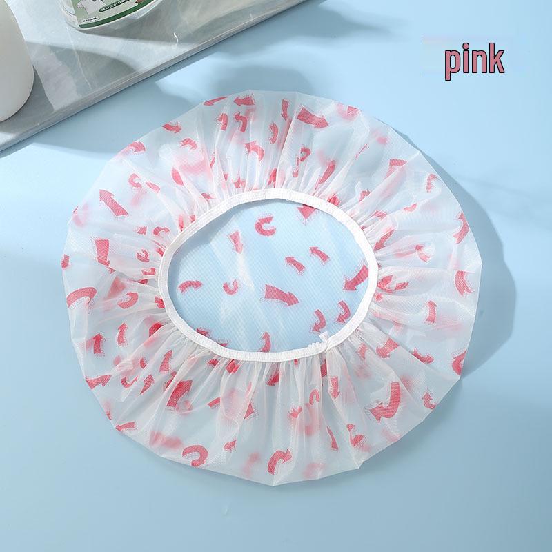 Women's Waterproof Shower Cap - Cute, Thickened, Reusable Bath Hat for Girls and Adults