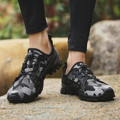Pantofi de drumeție din plasă respirabilă pentru bărbați | Adidași sport de exterior și casual | Mărimi mari disponibile