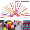 7/9cm ABS Knitting Needles Plastic DIY Crochet Hooks Sewing Needle Tool  Kids DIY Toys
