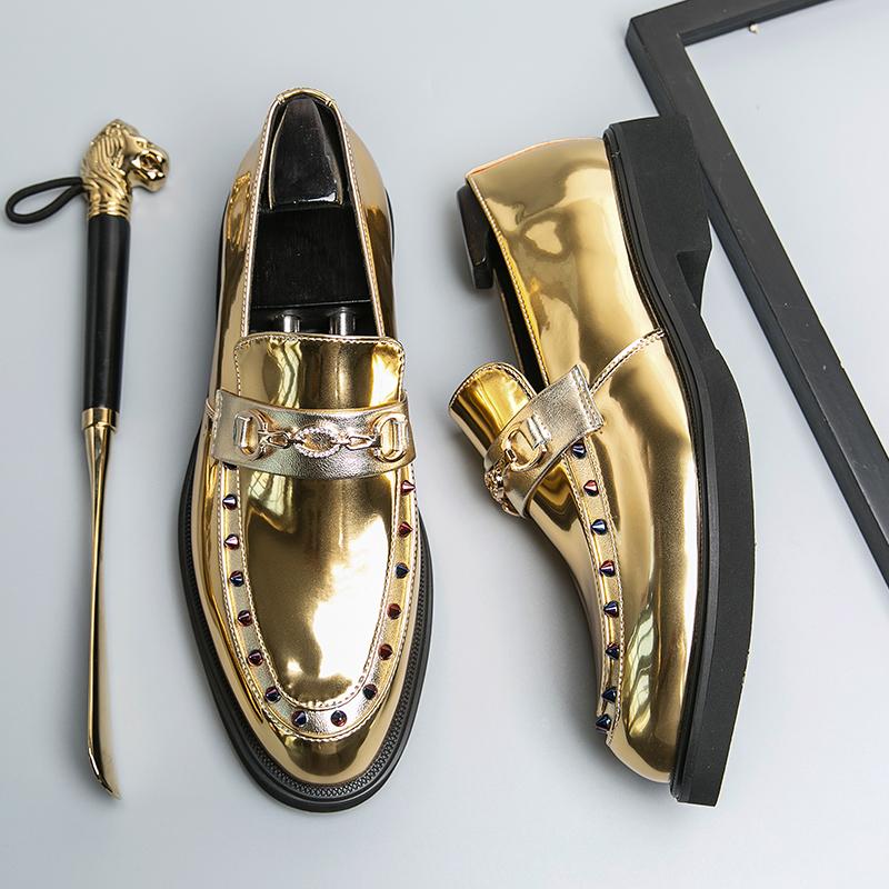 Large sizeTrend Fashion outdoor Leather Casual Loafers Men Comfortable men Shoes Man Leather  Slip-On dressing Shoes men