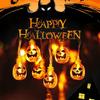New Led Halloween Pumpkin/Little Ghost String Lights Decorative Atmosphere Lights Halloween Wall Decorations, Room Decoration Night Lights