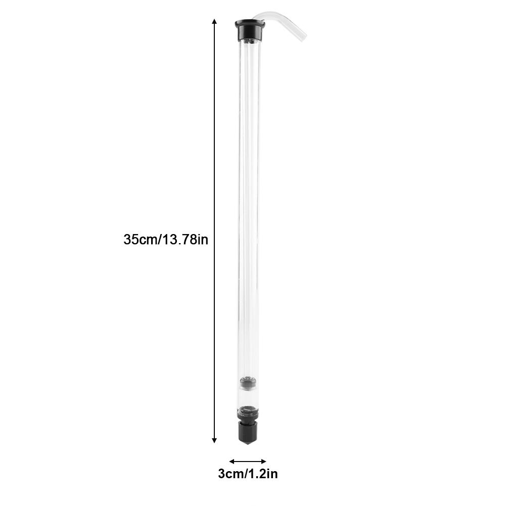 Auto Siphon Racking Cane for Beer Wine Bucket Carboy Bottle with Tubing Plastic Home Brewer Essential Supplies