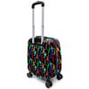coral high Kids Black Basketball Patterned Children's Suitcase 16745