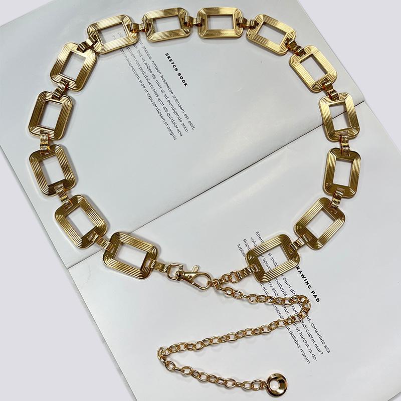 

Европейский и американский панк-металл широкая версия цепочка женское украшение универсальный ремень для юбки платья