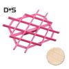 DIY Fondant Mold Brick Pattern Useful Heat Resistant Quick Release Embossing Mold