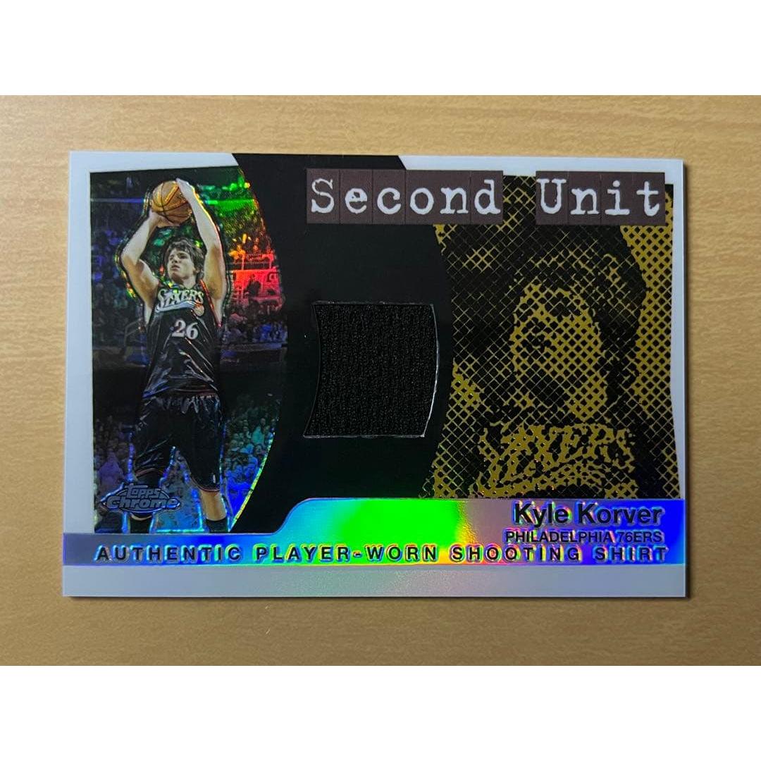 Used /99 NBA KYLE KORVER PATCH TOPPS REFR SP