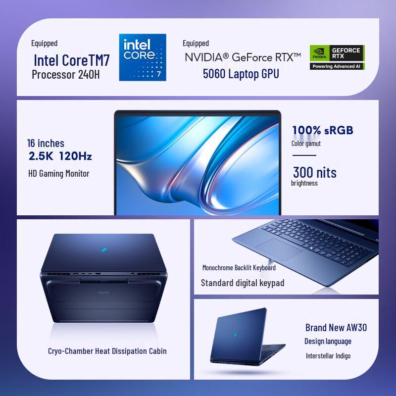 Alienware Starship 16 Gaming Laptop (CN version)