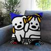 Anime M-Matsui Dog Kawaii Pillow Cushion Cover Pillowcase Living Room Sofa Home Decor