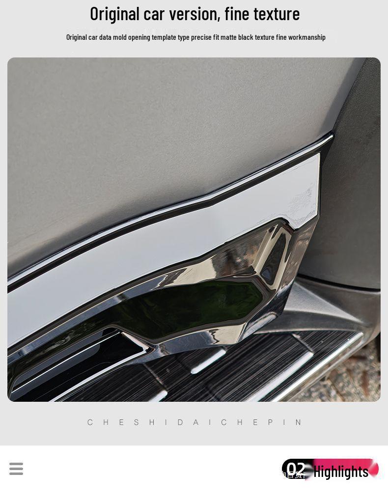 Compatible with 26 Jetour Traveler Models: CDM Shan Hai T2 Black Warrior Side Skirt Guard Plate Exterior Kit