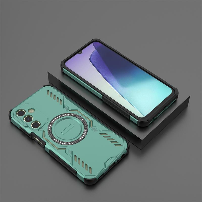 For Samsung Galaxy A25 5G Case For Samsung A25 5G Anti-knock Magnetic Adsorption Wireless Charge Cover For Samsung A25 5G Case