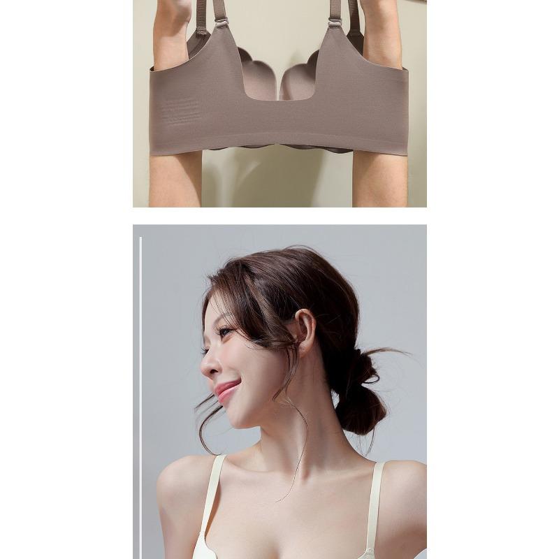 Women S Push Up Front Closure Wirefree Bra For Small Bust