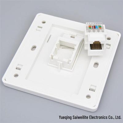 Module Prise Réseau Gigabit CAT6 RJ45 Simple Port Type 86