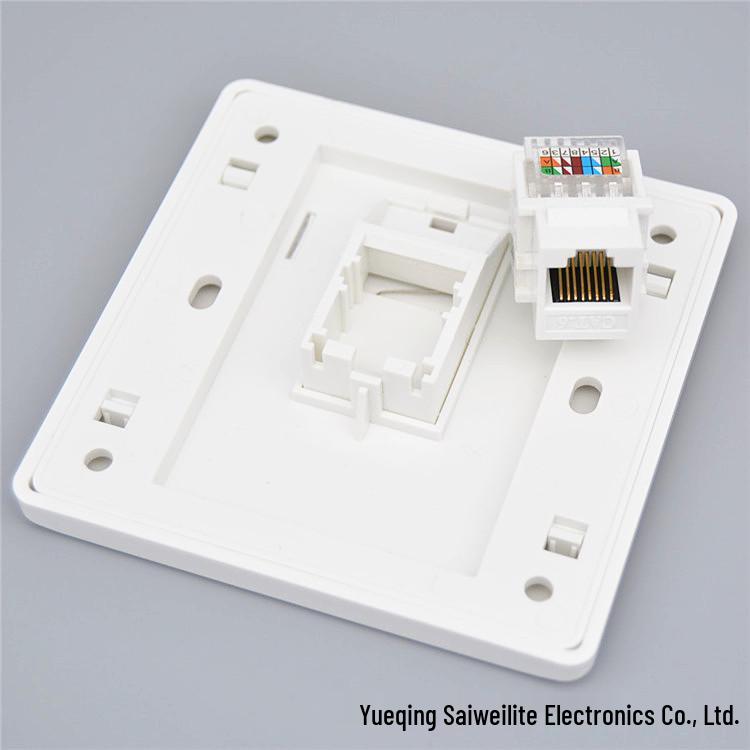

Модуль мережевої розетки 86 типу CAT6 RJ45 гігабітний однопортовий