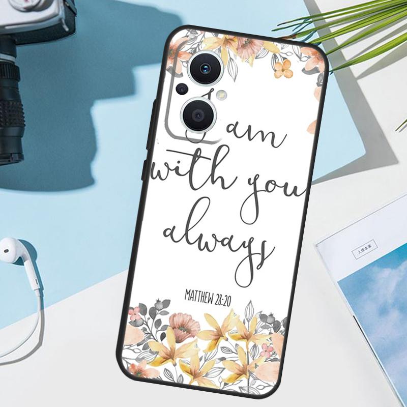 

Bible Verse Jesus Christ Christian Cover For OPPO Reno 12 F 13F 14F 11F 10 11 13 14 Pro 7 8 Lite OPPO Find X9 X5 X6 X8 Pro Case OPPO Reno11