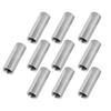 10 Buc Piuliță de Cuplare Filet Interior Conector Tijă Rotundă Oțel Inoxidabil 304 M10x1.5 14 L40mm