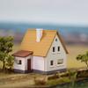 N Gauge 1:160 Assembly Model House Building Layout Scenery Collection Landscape Decoration Layout Diorama DIY JZN03 (Yellow)