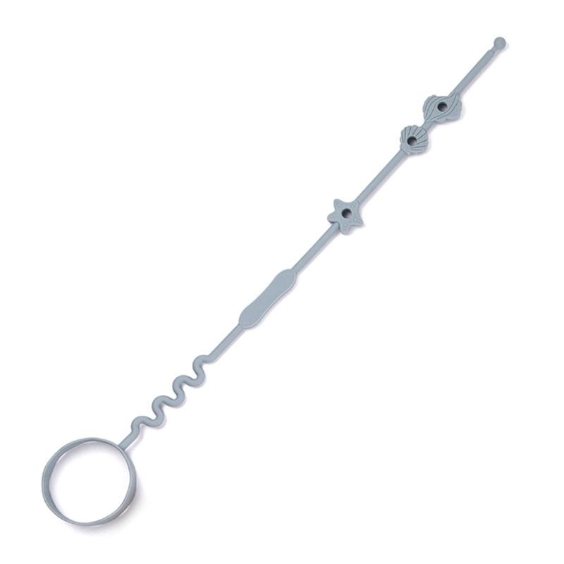 

Baby Pacifier Holder Soft Silicone Pacifier Chain Infant Teething Toy Lanyard Water Cup Milk Bottle Toy Hanging Rope
