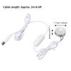 2pcs 6.6ft Cable USB Mini Spotlights 5V Small Spot Lights LED Spotlights  Display Cabinets
