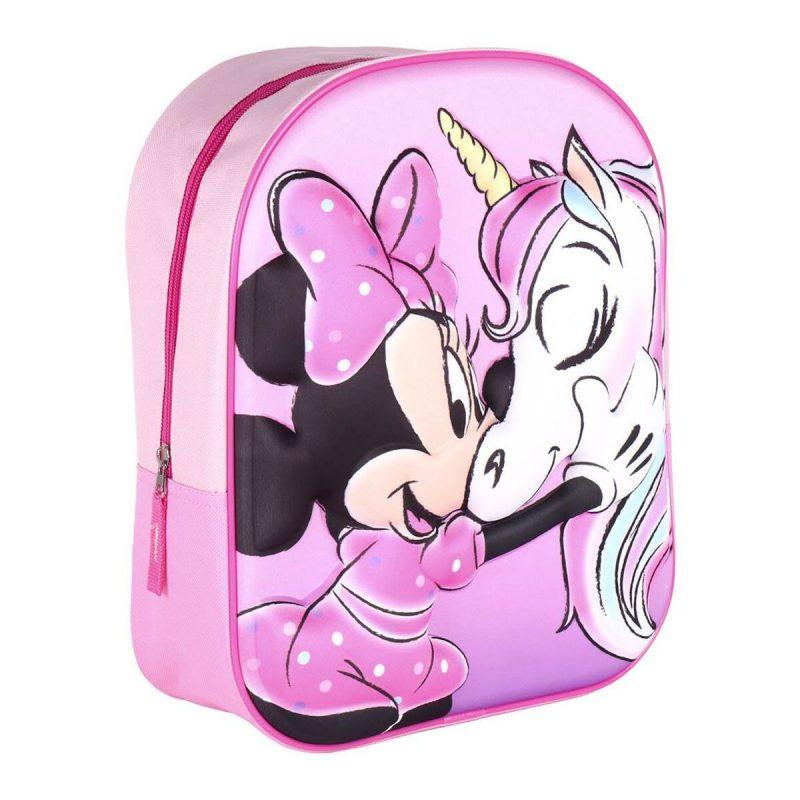 Minnie Mouse Minnie Mouse Pink School Backpack (25x31x10cm)