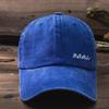 Fashion Mama Embroidery Baseball Caps Casual Washed Cotton Duck Tongue Hat Sun Cap Women