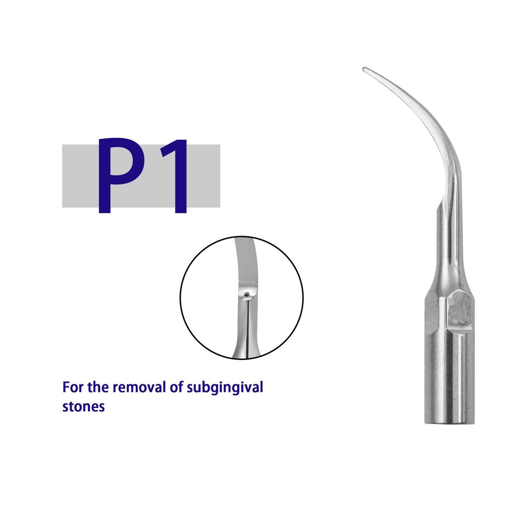 5Pcs Dental Ultrasonic Scaler Tips Fit Ems Woodpecker Dte Satelec G1-G6 E1-E5 P1 P3 P4 Gd1-Gd6 Pd1 Pd3 Pd4 Ed1 Ed2