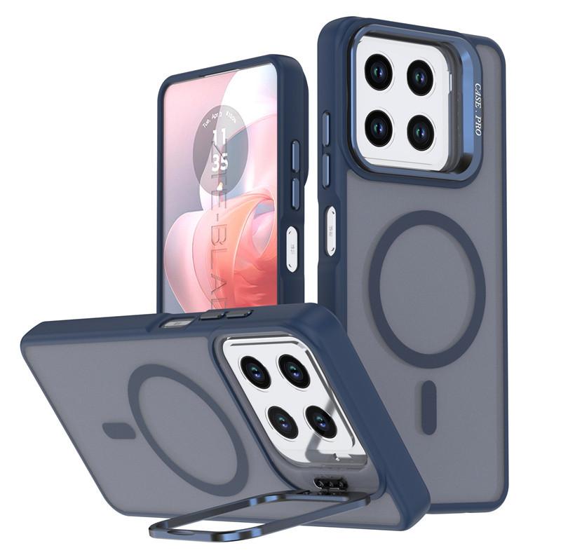 The new lens holder is suitable for Redmi 15 strong magnetic mobile phone case 15C two-in-one color-transparent anti-drop protective cover.