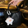 Portachiavi Peluche Pecora Cartone Animato Con Morbido Materiale di Lana Per Regalo E Decorazione Borsa